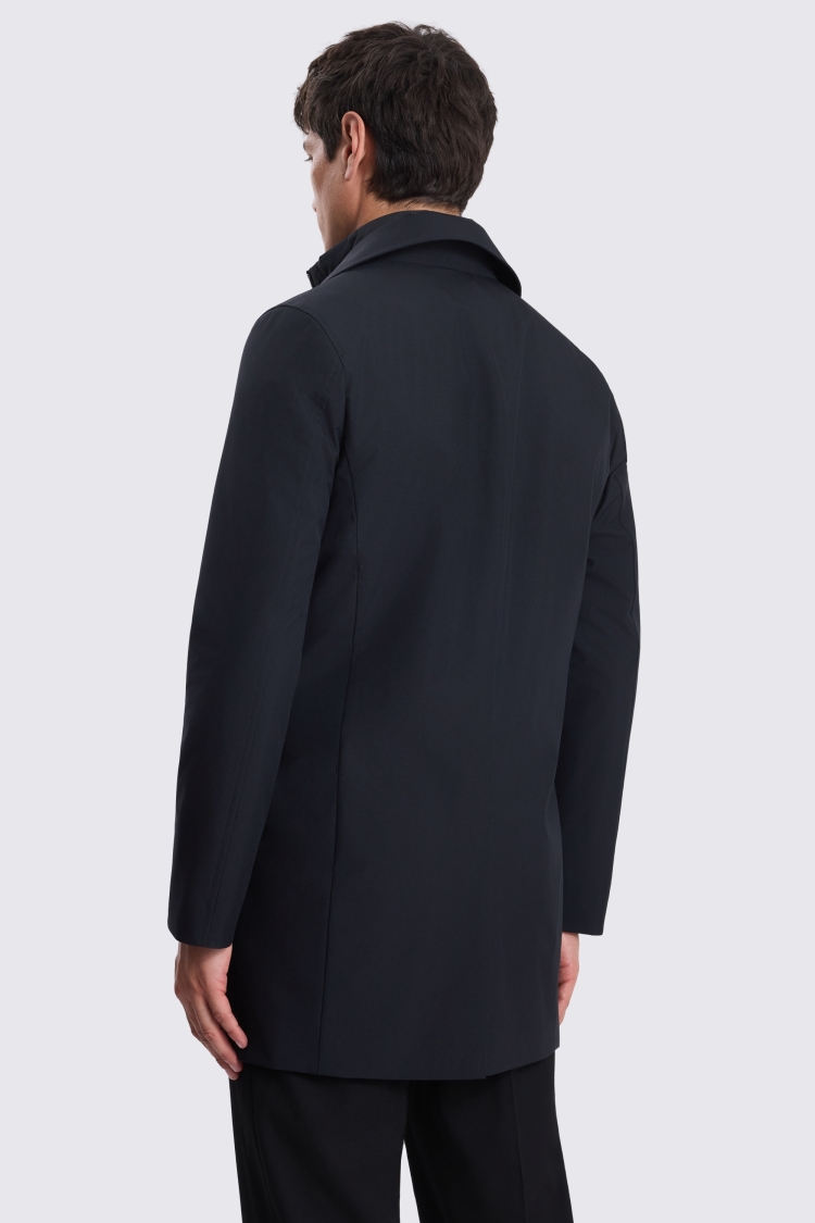 Navy Raincoat With Removable Insert 